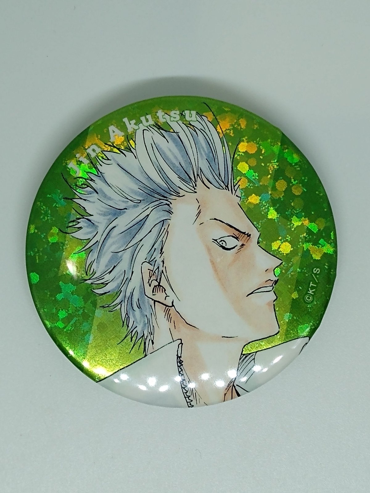 テニスの王子様 トレーディング キラキラ缶バッジ許斐先生描き下ろし