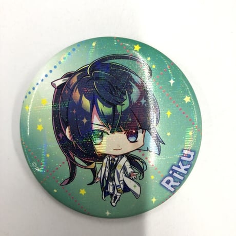 カラマリ 笹塚尊 ホログラム缶バッジ AGF GIGO 池袋 オトメイト 2個