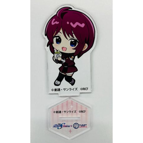 ガンダムSEED　ルナマリア　SD　ロールアイスクリームファクトリー　アクリルスタンド