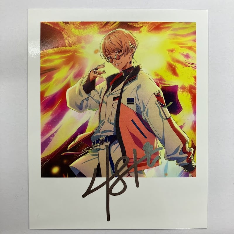 Paradox Live 燕夏準 THE ANIMATION チームビジュアル トレフォト 箔