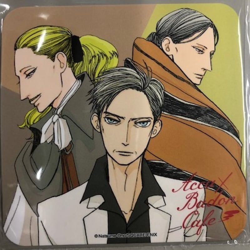 オノ・ナツメ 『ACCA×BADON 』 コラボカフェ コースター