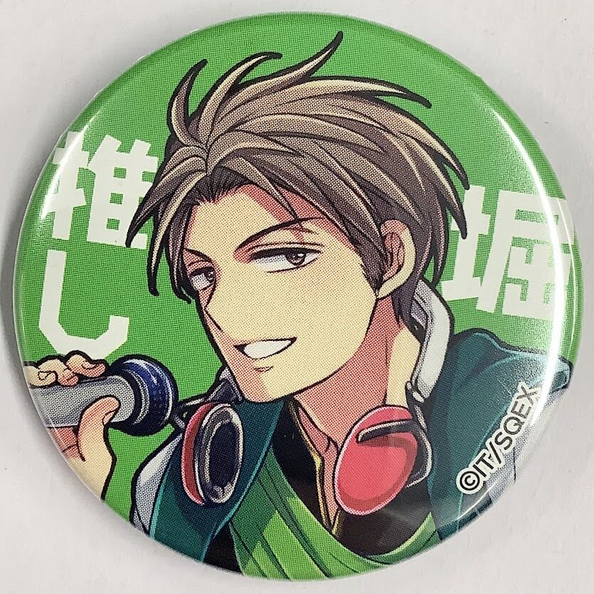 月刊少女野崎くん 缶バッジ 堀政行 椿いづみ ガシャポン 月刊