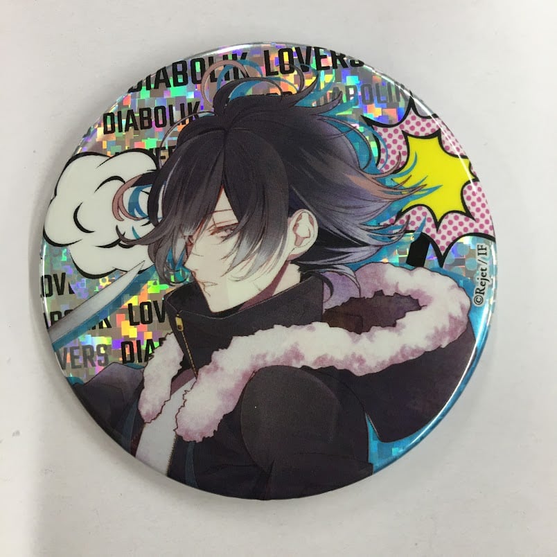 裏サビ有】DIABOLIK LOVERS 無神アズサ 缶バッジ ホロ | K-BOOKS 池