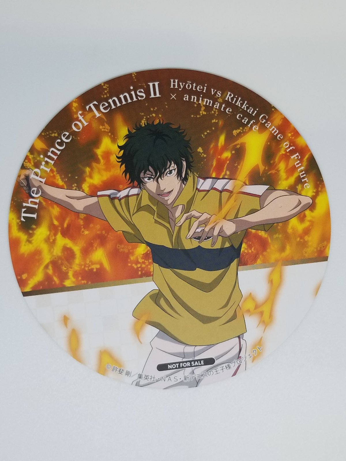 テニスの王子様テニプリ非売品コースター バンダイ：新商品情報が到着！【コースターコレクション第1弾