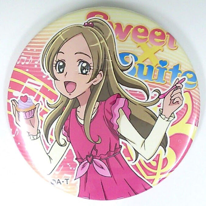 カラオケの鉄人 スイートプリキュア 南野奏 缶バッジ プリキュア コラボ original
