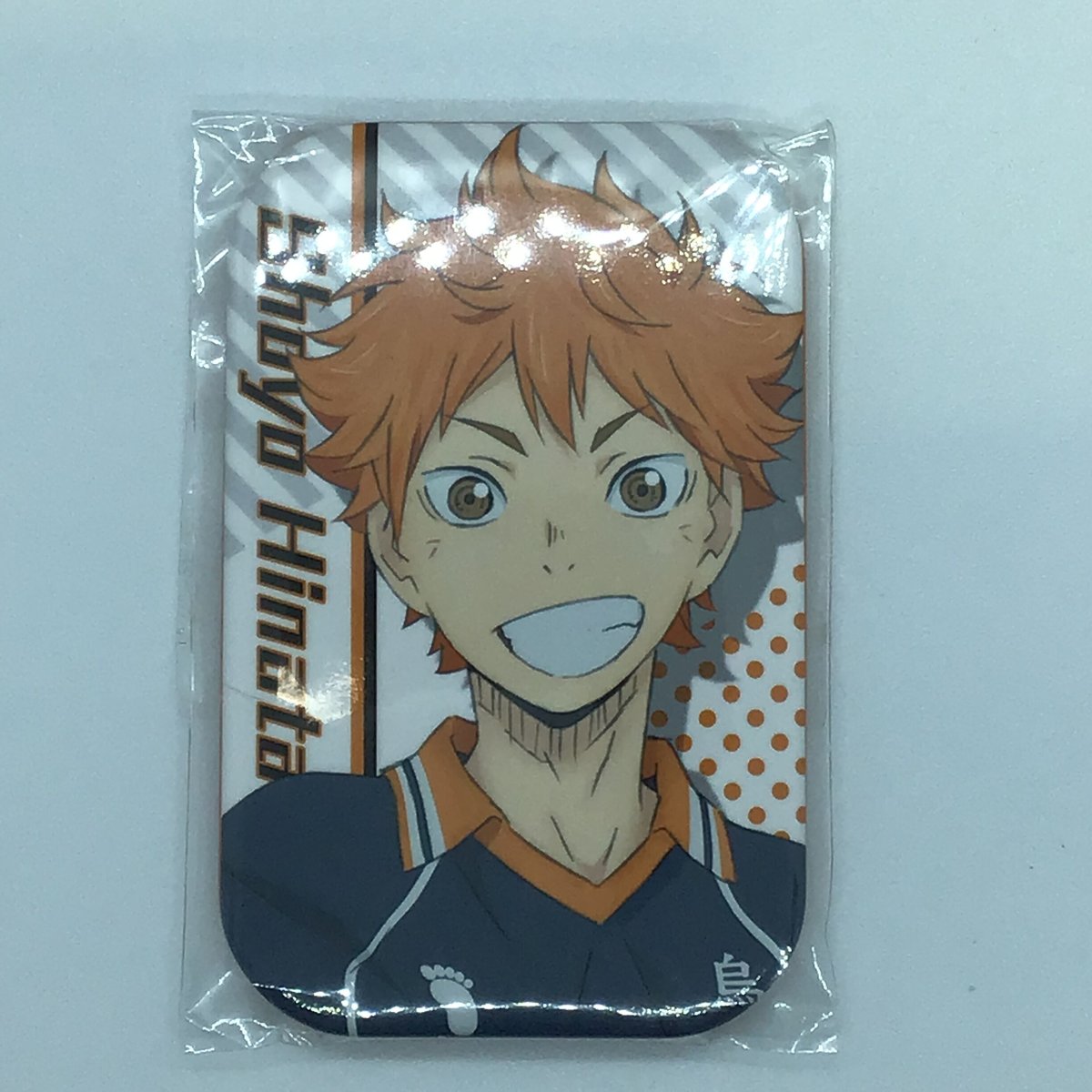 ハイキュー!! まるかく缶バッジ 日向翔陽 fit=scale-down,w=1200