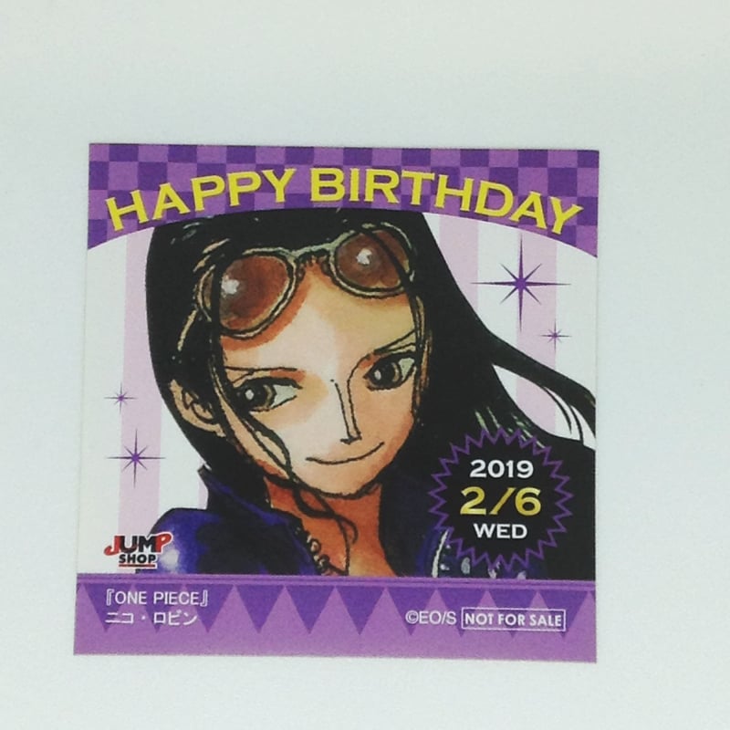 【365日ステッカー】ロビン［ONE PIECE］ ONE PIECE ニコ・ロビン 365日ステッカー | K-BOOKS 池袋 2次元グッズ通販