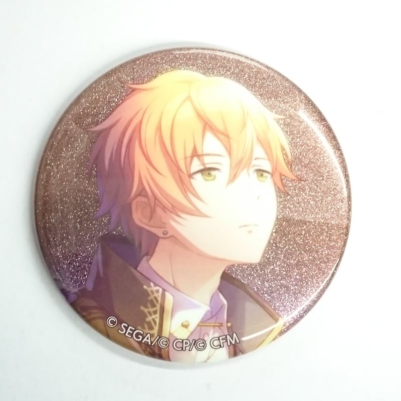 プロジェクトセカイ 東雲彰人 グリッター缶バッジ イベントイラスト  