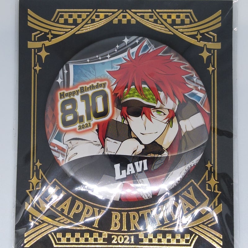D.Gray-man ラビ バースデイ缶バッジ | K-BOOKS 池袋 2次元グッズ通販