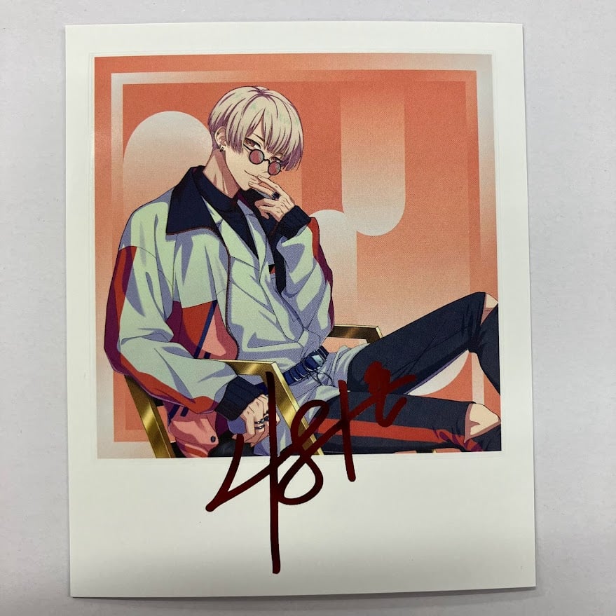 燕東夏 トレフォト 箔押し 色紙 燕東夏 トレフォト 箔押し 色紙 ParadoxLive パラライ 燕夏準