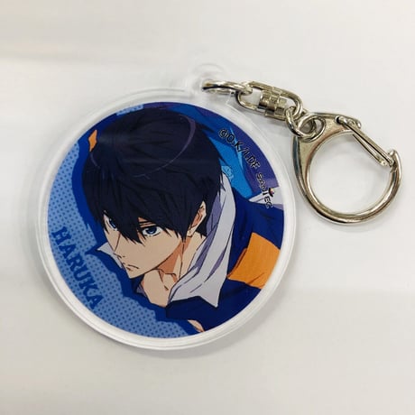 Free!　七瀬遙　アクリルバッジ　アクリルキーホルダー ゼンショーネットストア【本店】｜ココスアンバサダーアクリル