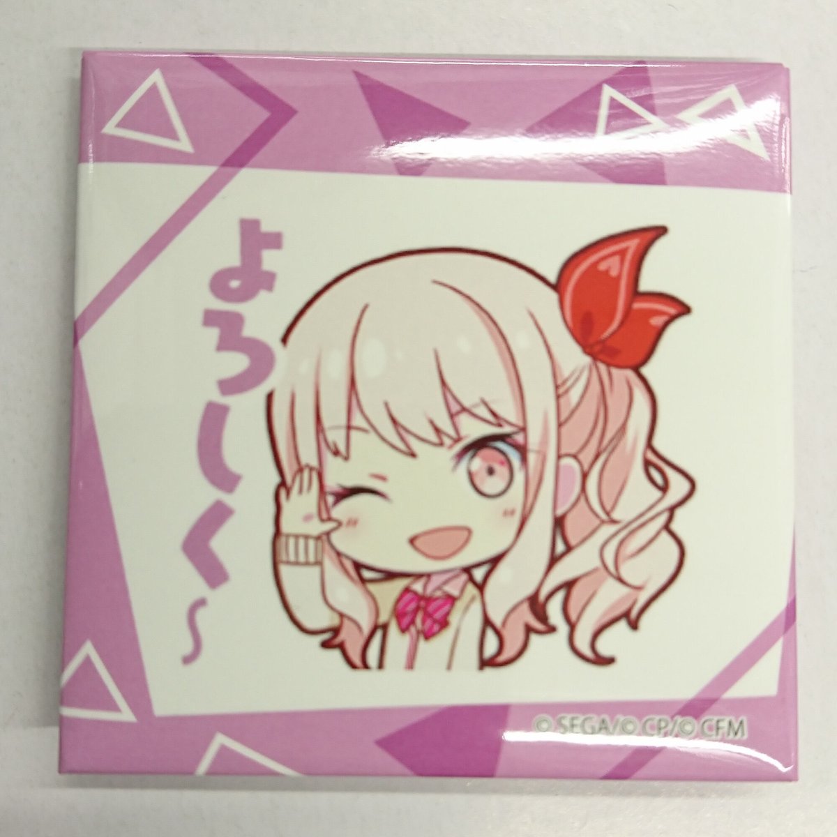 プロジェクトセカイ 暁山瑞希 スクエア缶バッジ「かわいいでしょ？」 プロジェクトセカイ 暁山瑞希 スクエア缶バッジコレクション 缶バッジ
