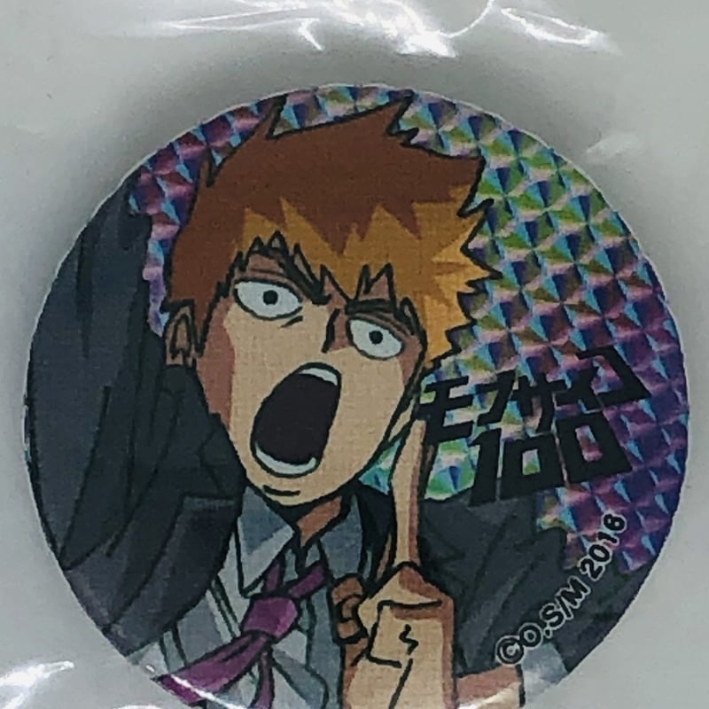 モブサイコ100 霊幻 新隆 缶バッジ | K-BOOKS 池袋 2次元グッズ通販