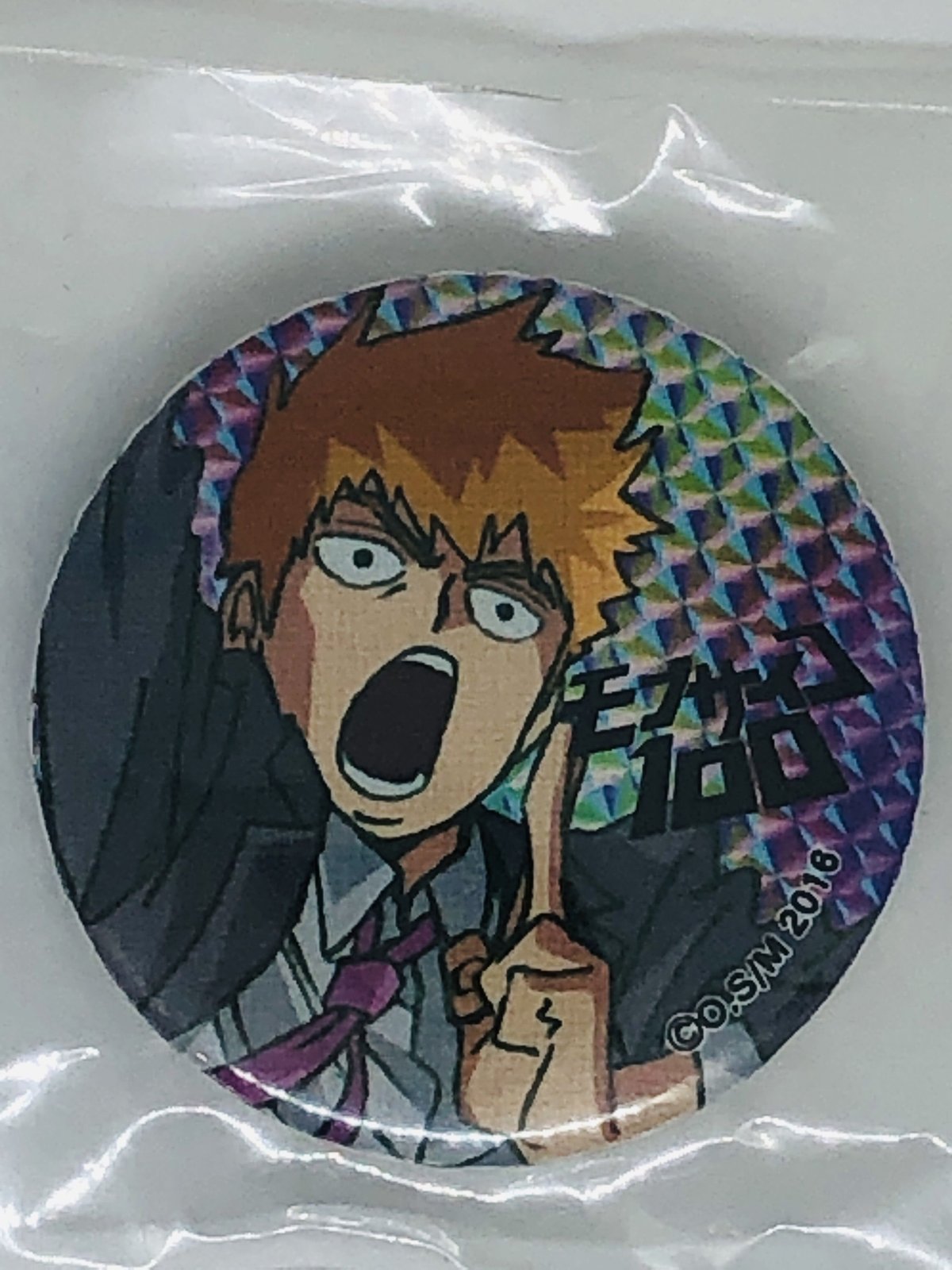 モブサイコ100 霊幻 新隆 缶バッジ | K-BOOKS 池袋 2次元グッズ通販