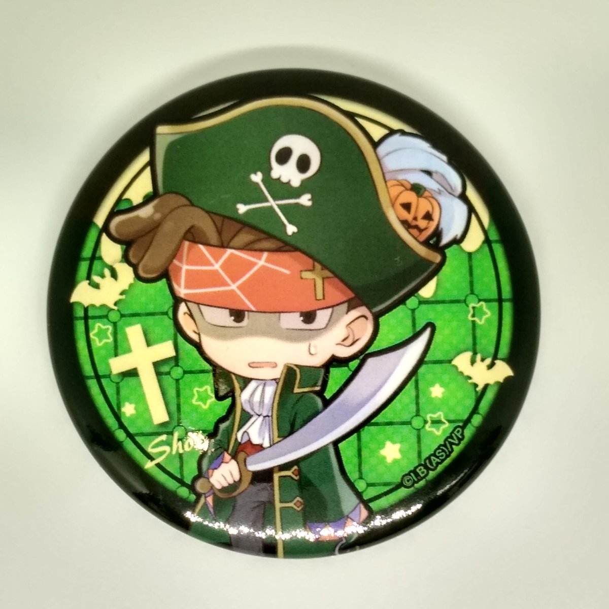 吸血鬼すぐ死ぬ トレーディング ミニキャラ缶バッジ ハロウィンVer