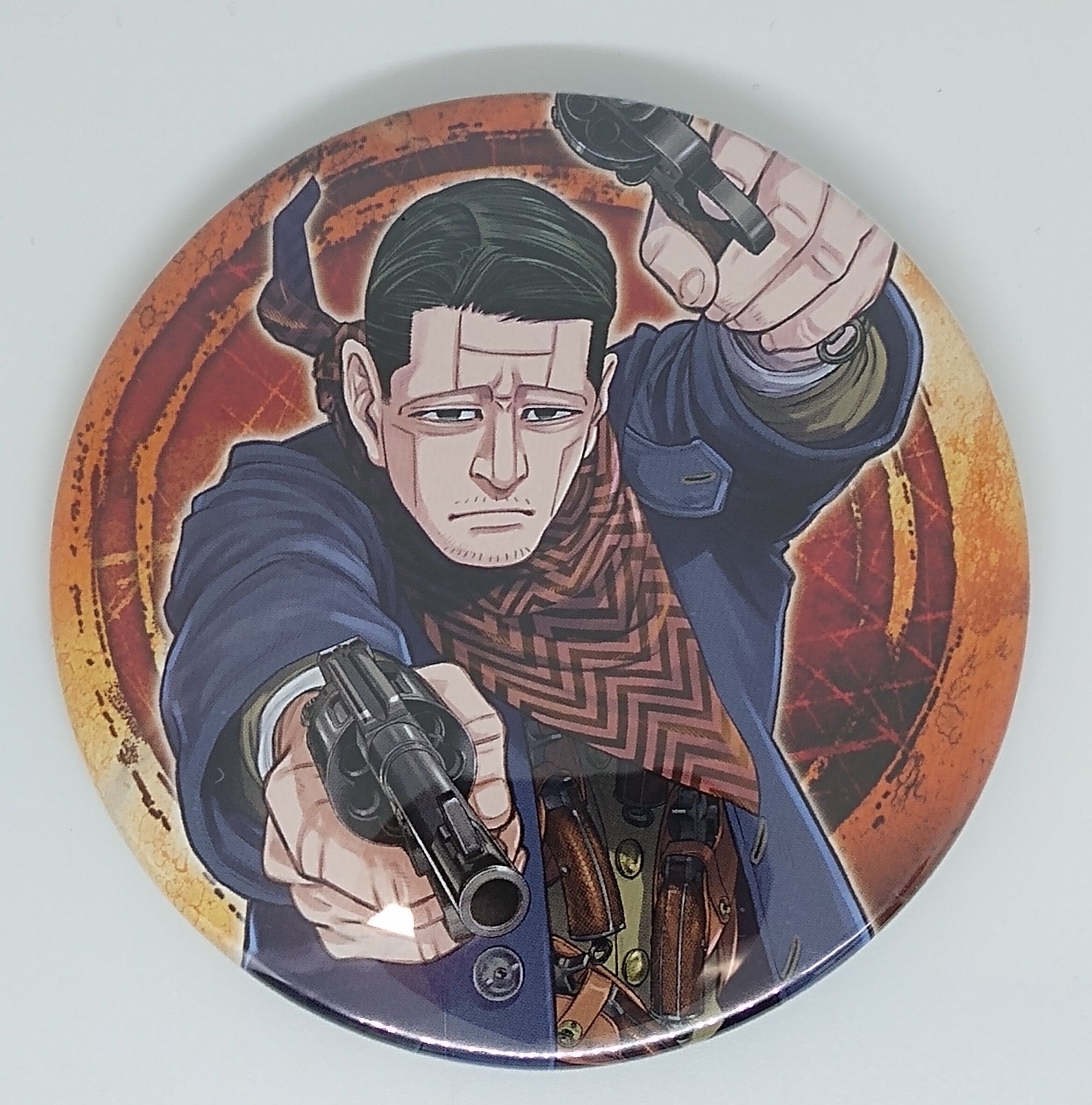ゴールデンカムイ 菊田杢太郎 コレクション缶バッジ original