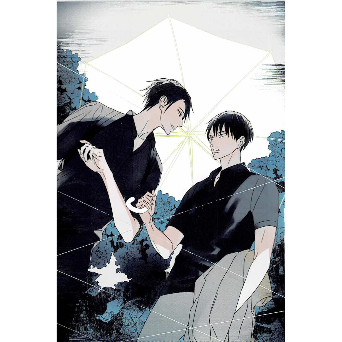 露久ふみ 『雨月堂アンティーク』とらのあな特典 イラストカード 【BL