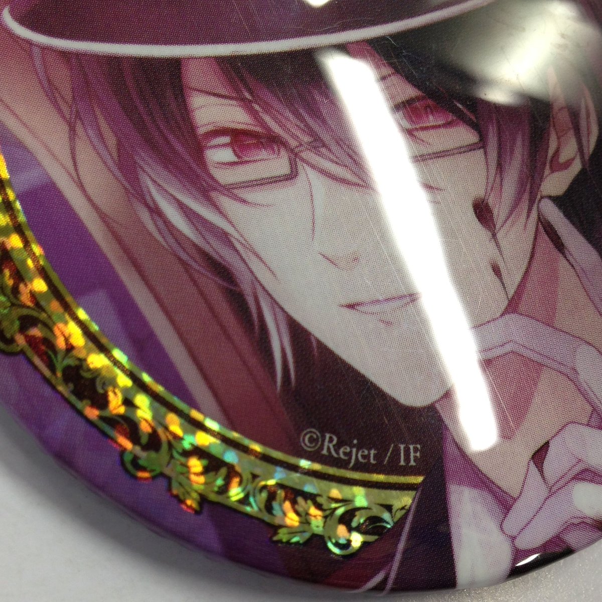 逆巻レイジ　ディアラバ　DIABOLIK LOVERS ホロ　缶バッジ 逆巻レイジ 中限 ホロ 缶バッジ ディアラバ DIABOLIK LOVERS