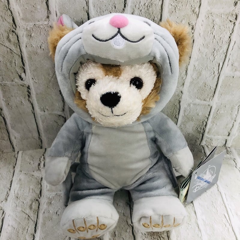 Disney - 超極美品タグ付き　ディズニーワールド　レアレア　ダッフィーグレーラメ Disney - 超極美品タグ付き 🇺🇸ディズニーワールド レアレア