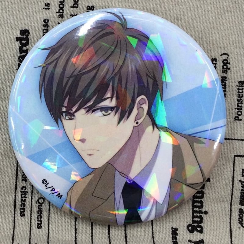 恋とプロデューサー Blu-ray＆DVD アニメイト特典缶バッジ キラ 恋とプロデューサー Blu-ray＆DVD アニメイト特典缶バッジ キラ 恋と