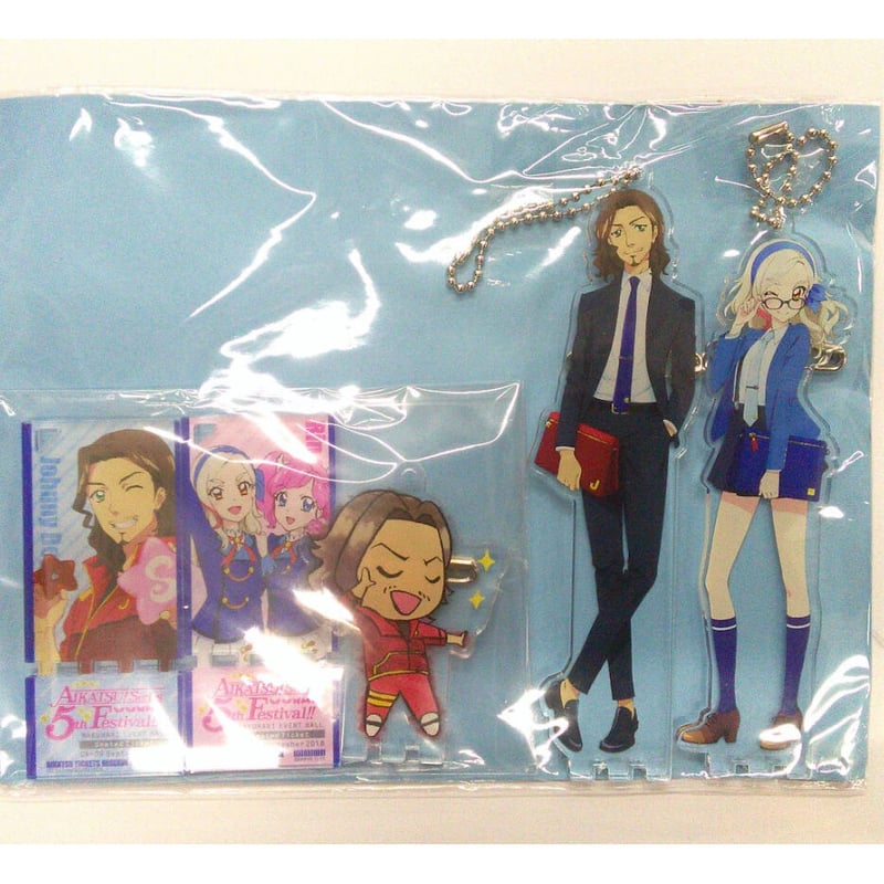 アイカツ！シリーズ 5thフェスティバル！！ アクリルバッジスタンド 