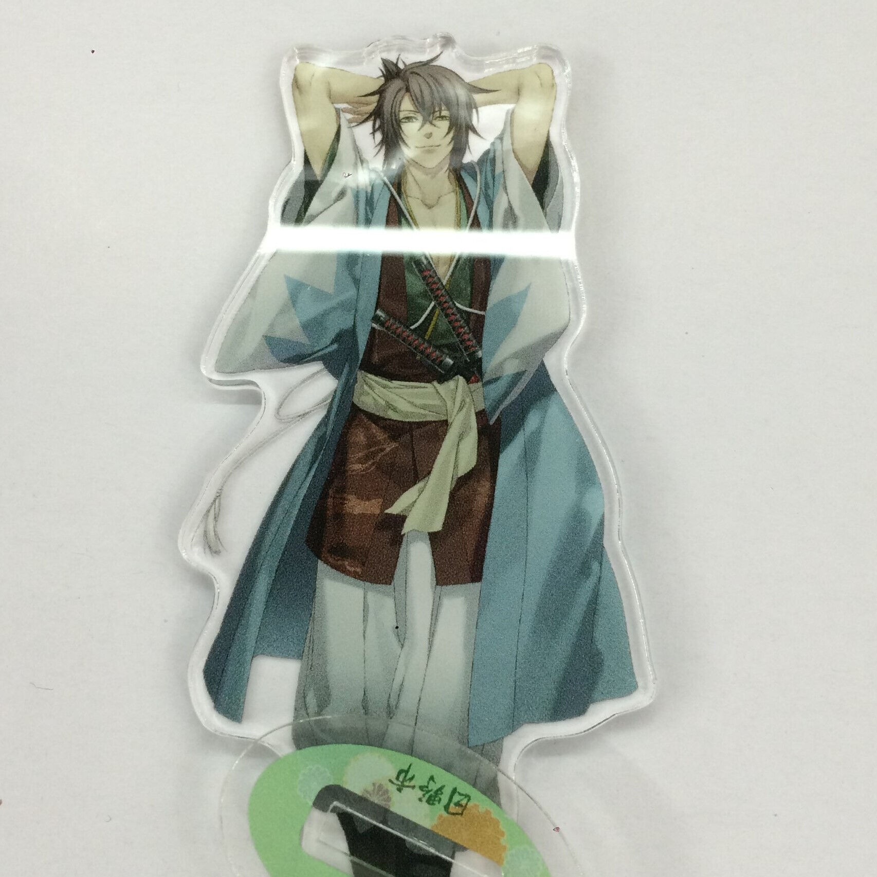 薄桜鬼 流山コラボ アクリルスタンド 缶バッジ 沖田総司 original