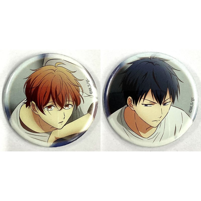 キヅナツキ 『ギヴン』 缶バッジセット 真冬&立夏【BLグッズ】 | K 