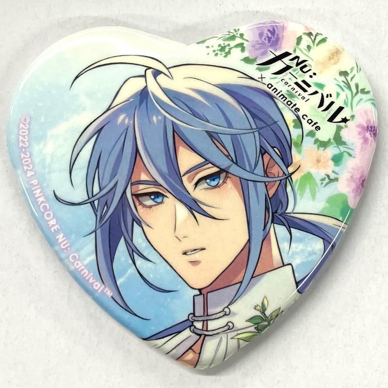 nuカーニバル エドモンド　6点 アニカフェ ハート缶バッジ ぬかに NU:カーニバル×アニメイトカフェ』 ハート缶バッジ（2nd anniversary