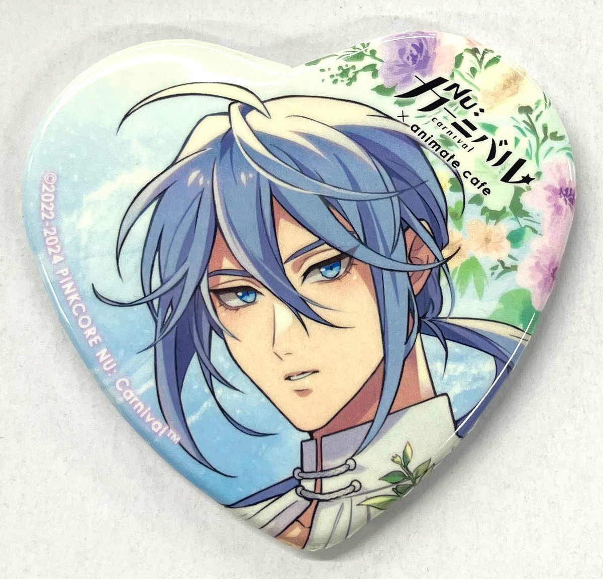 nuカーニバル エドモンド　6点 アニカフェ ハート缶バッジ ぬかに NU:カーニバル×アニメイトカフェ』 ハート缶バッジ（2nd anniversary