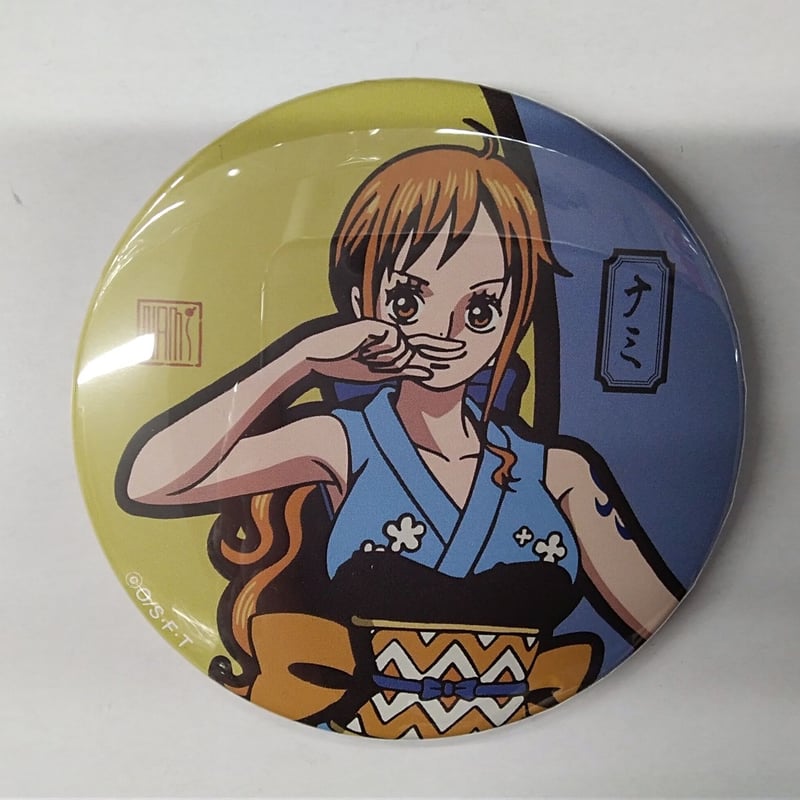 ワンピース ナミ 缶バッジ】ONE PIECE ワンピース 20周年 1000話 記念