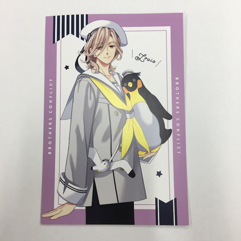 イタミ有】BROTHERS CONFLICT 朝日奈琉生 ポストカード | K