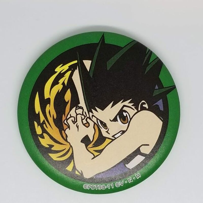 HUNTER×HUNTER　ハンターハンター 和紙　缶バッジ ゴン 60点 ゴン ハンターハンター ジャンプショップ 和紙缶バッジ vol 3