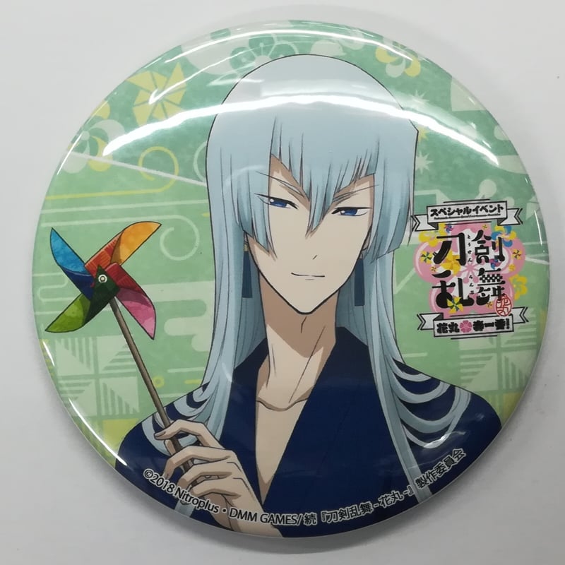 新品★刀剣乱舞【江雪左文字】EDイラスト缶バッジ キズ有】刀剣乱舞江雪左文字缶バッジ | K-BOOKS 池袋 2次元グッズ通販
