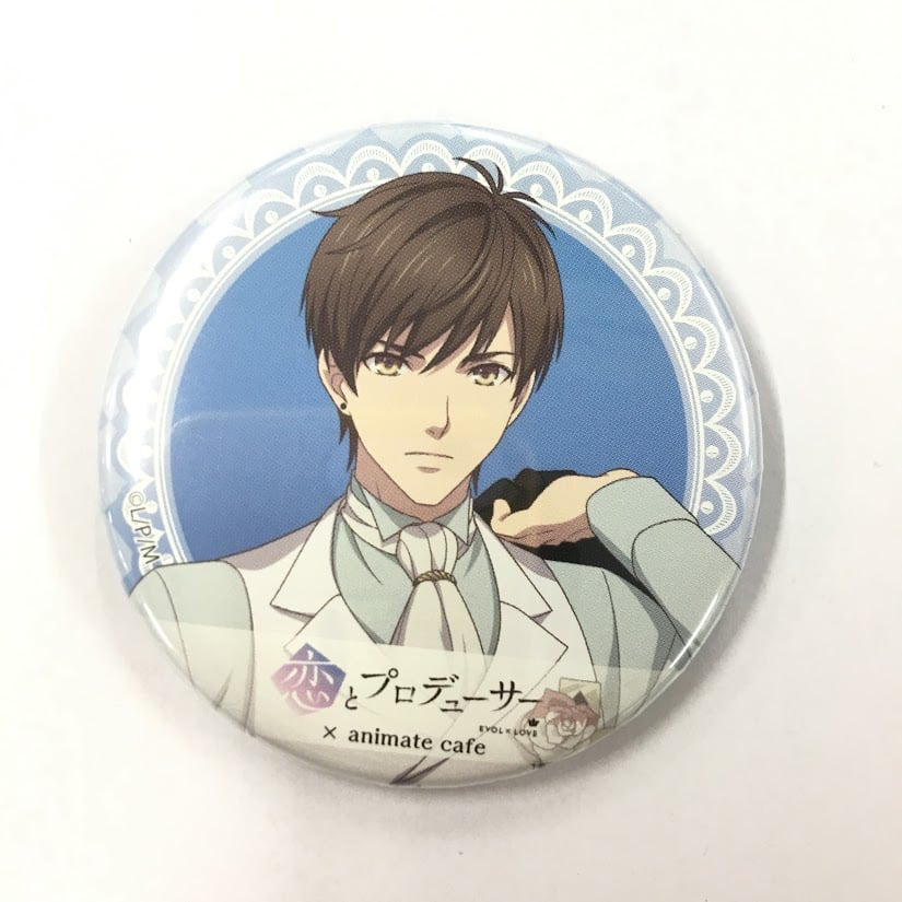 ハク 缶バッジ トレーディング 恋プロ 恋とプロデューサー 恋与制作人 アニメ 恋とプロデューサー 円盤 アニメイト特典 缶バッジ ハク 恋と