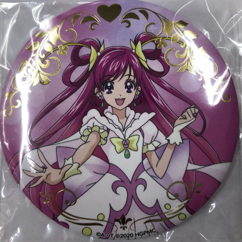 プリキュア】キュアドリーム キュンっとGOGOコレクション缶バッジ