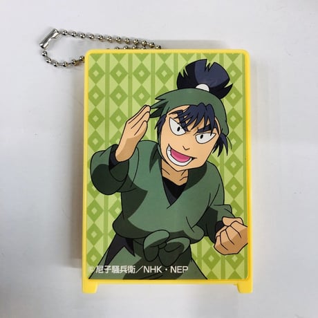 用具委員　スクエア缶バッジ　キャンディ　食満留三郎　浜守一郎　しんべヱ　グッズ 用具委員会 食満留三郎 浜守一郎 富松作兵衛 下坂部平太 山村喜