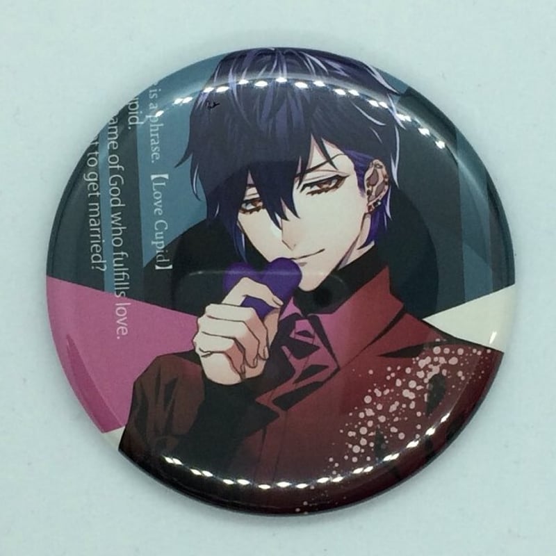 キュピパラ オトメイト キューピット・パラサイト　缶バッジ　アラン キューピットパラサイト キュピパラ 缶バッジ kiss U アラン