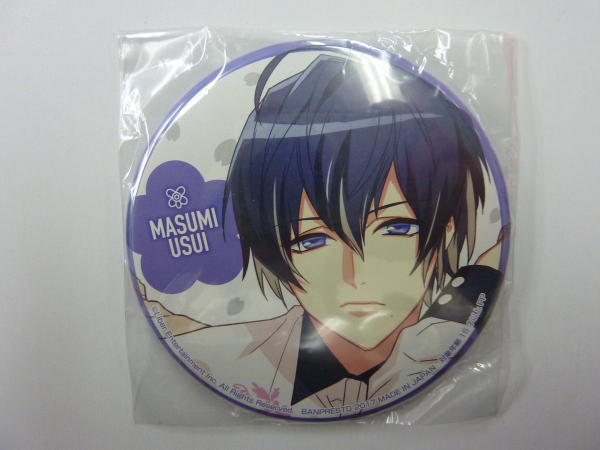 A3！碓氷真澄缶バッジ | K-BOOKS 池袋 2次元グッズ通販