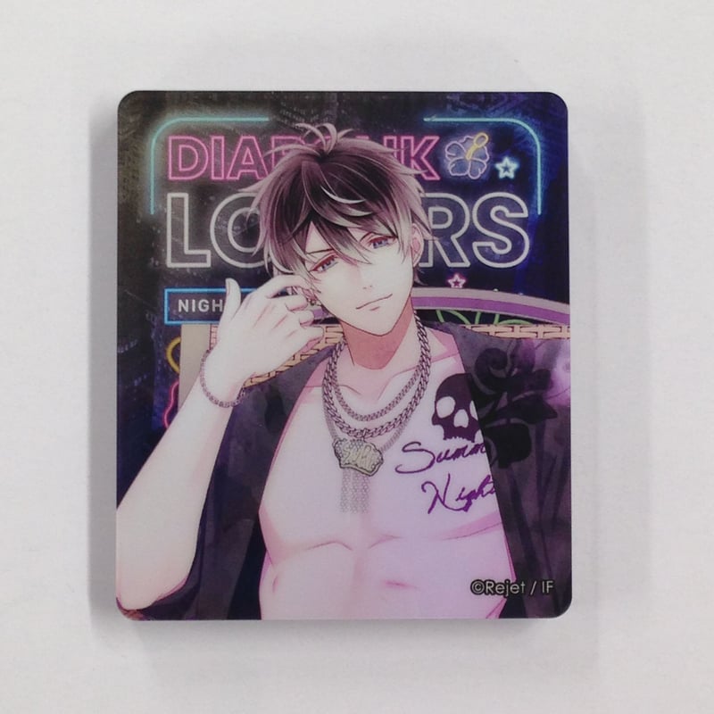 ディアラバ DIABOLIKLOVERS 缶バッジ アクリルブロック ルキ