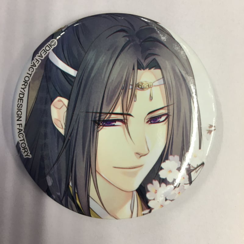 薄桜鬼土方歳三缶バッジ一二三書房