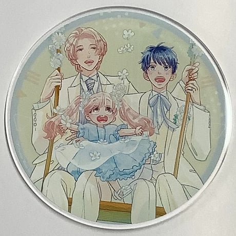 J庭 生活のBL 早川侑李 つばちか アクリルスタンド 設定資料集 新刊 J庭 生活のBL 早川侑李 つばちか アクリルスタンド 設定資料集