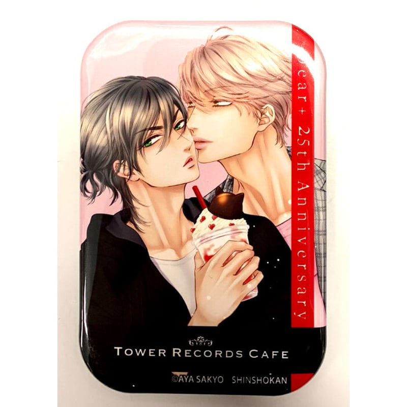 左京亜也『クロネコ彼氏』ディアプラス 25周年 タワレコカフェ 缶  