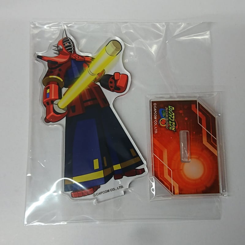 ロックマン ケンドーマン CAPCOM STORE ロックマンエグゼ アクリル