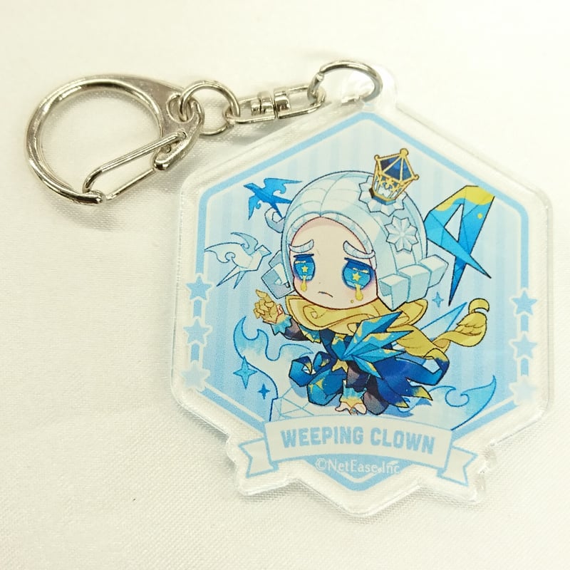 泣きピエロ ジョーカー 4周年 スタンプ 特典 アクリルキーホルダー 第五人格 第五人格 Identity V 泣きピエロ ジョーカー 特典アクリル