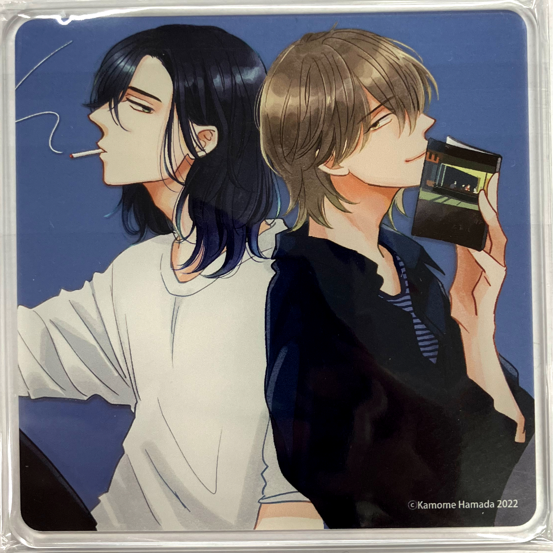 波真田かもめ　直筆サイン＆イラスト入り　複製原稿 original