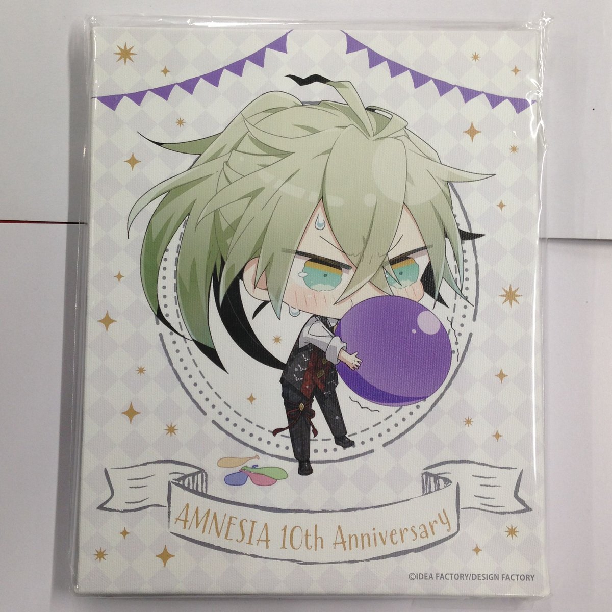 キャラクターグッズ AMNESIA アムネ スクエア缶バッジ ウキョウ