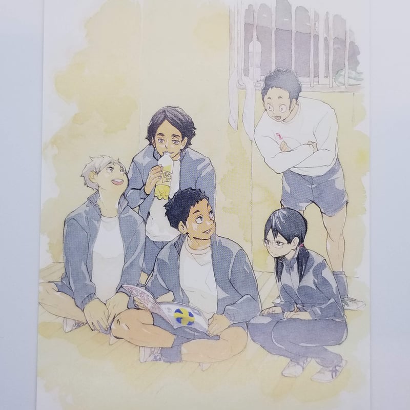 一枚のみ】ハイキュー!! 3年生 飾れるポストカード | K-BOOKS 池袋 2