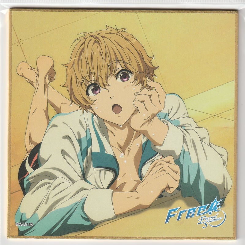 Free! ハイスピード 缶バッジ 舞台挨拶 来場者特典 葉月渚 映画 ハイ☆スピード！－Free! Starting Days－』Blu-ray＆DVD