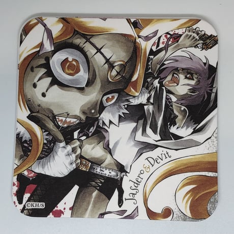 D.Gray-man ジャスデロ＆デビット  アートコースター