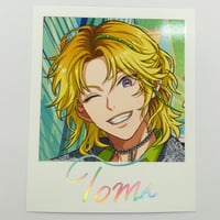 プリパラ ウシミツ(カフェ) 男プリVS闇プリ ハート型缶バッジ | K